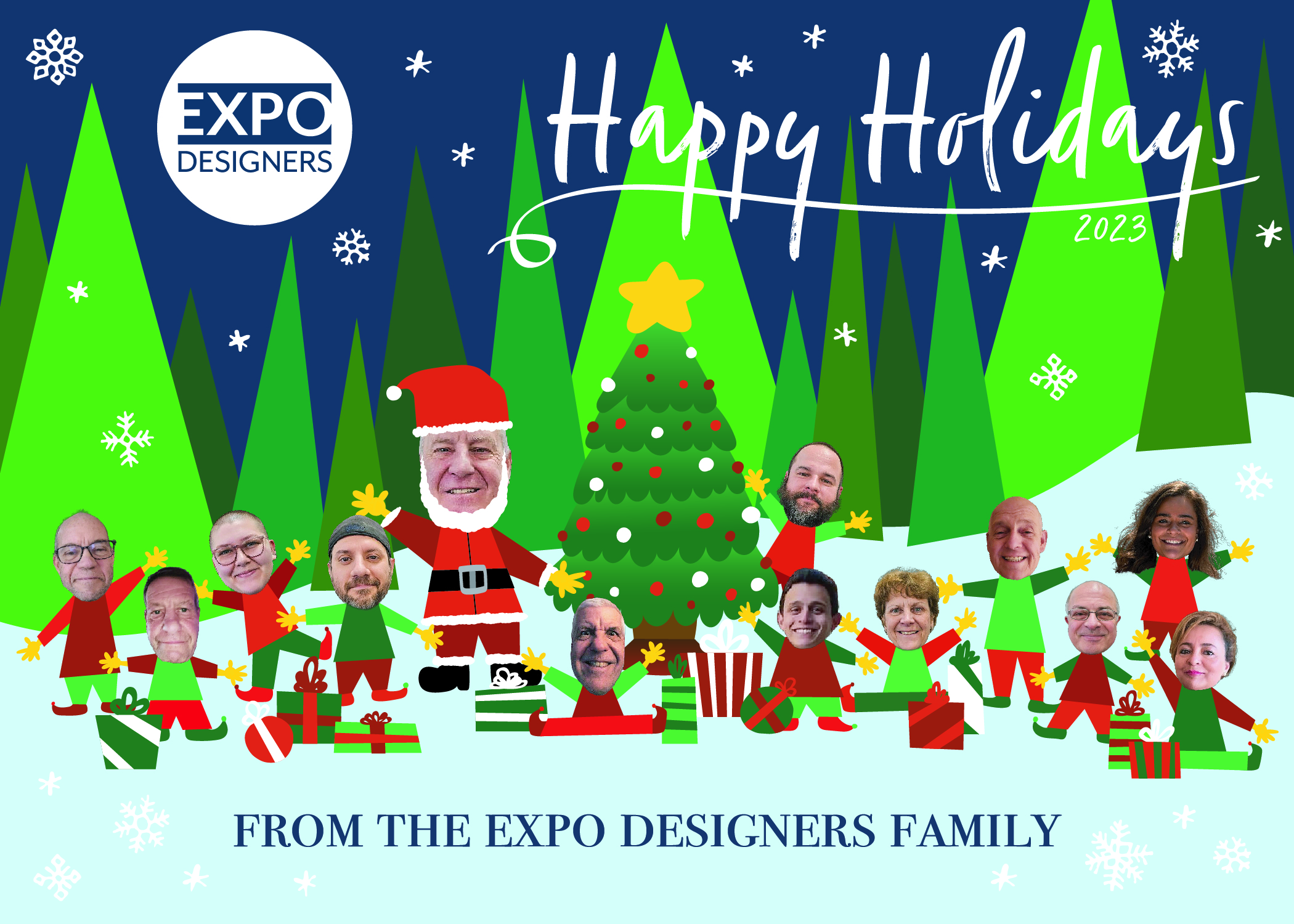 Happy Holidays from our Expo Designers Family!