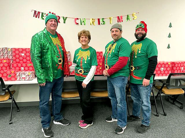 Expo Designers at Exhibit 4 Smiles Toy Drive!