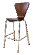 Arrow Stool - Walnut