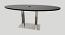 6' Oval Conference Table - Black