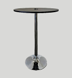 28" Powered Bar Table - Black 28" Powered Bar Table - Black
