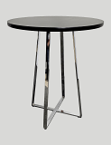 36" Martini Bar Table - Black 36" Martini Bar Table - Black
