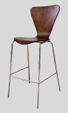 Arrow Stool - Walnut