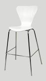 Arrow Stool - White  Arrow Stool - White