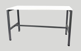 Communal Bar Table - White